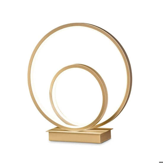 Oz TL On-Off lampada da tavolo ottone Ideal Lux 22W 3000K