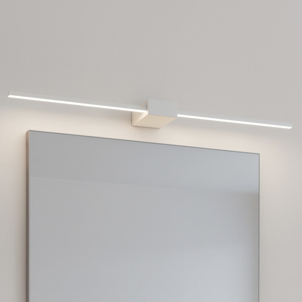 Applique specchio bagno bianco Ideal Lux 12W 3000K