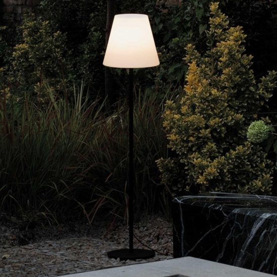 Arcadia piantana da esterno antracite Ideal Lux 1xE27 max 20W