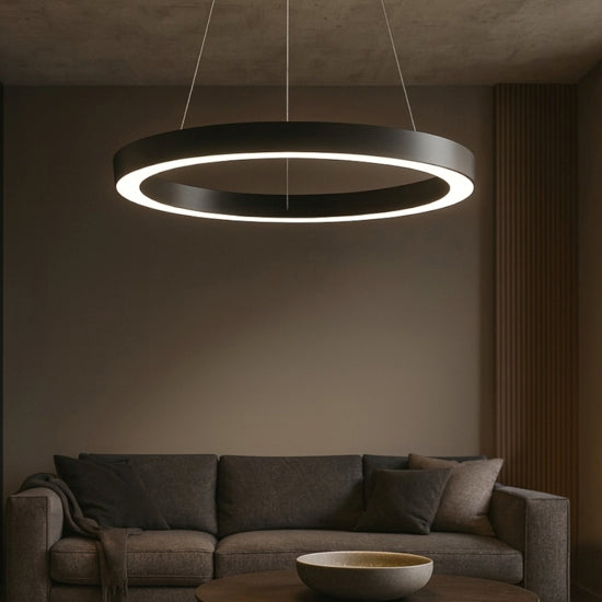 Oracle lampadario bianco Ideal Lux 35W 3000K