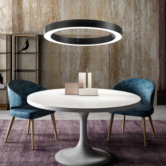 Oracle lampadario bianco Ideal Lux 35W 3000K