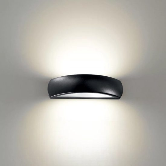 Snif applique da esterno marrone Ideal Lux 1xE27 max 60W