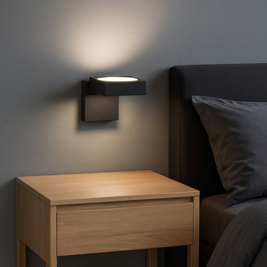 UP applique comodino sabbia Top Light GX53 9W camera da letto
