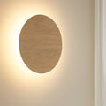 900717 applique ovale bianco legno Gea Luce 9,2W 3000K