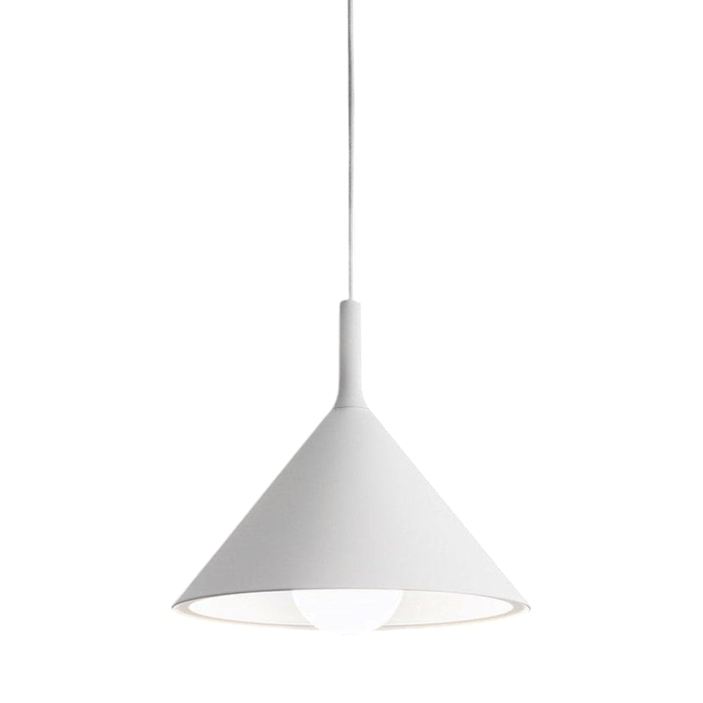 Barbie sospensione conica bianco Gea Luce 20W E27