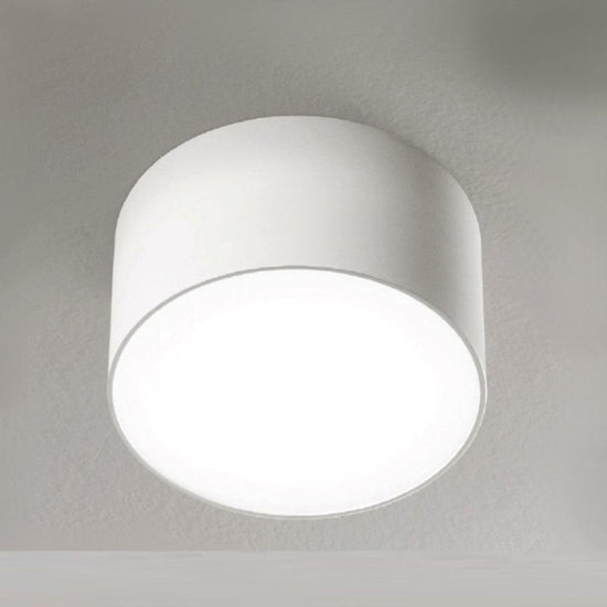 Cloe plafoniera bianco opaco Gea Luce 12W 3000K