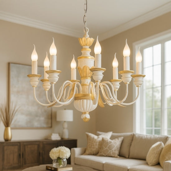 Firenze lampadario oro Ideal Lux 8xE14 max 40W
