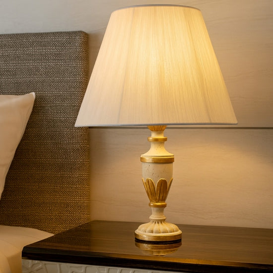 Firenze lampada da tavolo oro Ideal Lux 12W E14