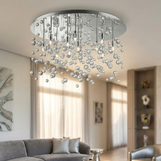 Neve PL12 plafoniera cromo Ideal Lux 4W G9 3000K