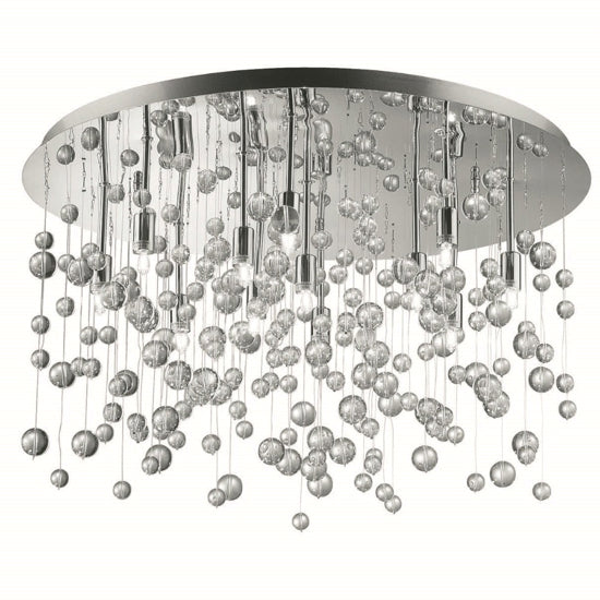 Neve PL12 plafoniera cromo Ideal Lux 4W G9 3000K