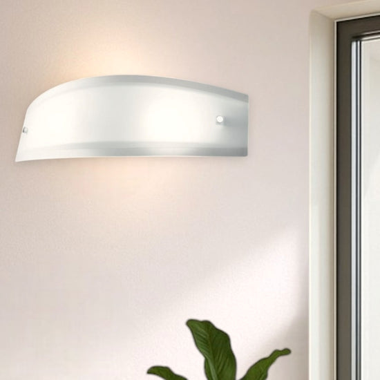 Ali applique bianca Ideal Lux 2xE27 max 20W
