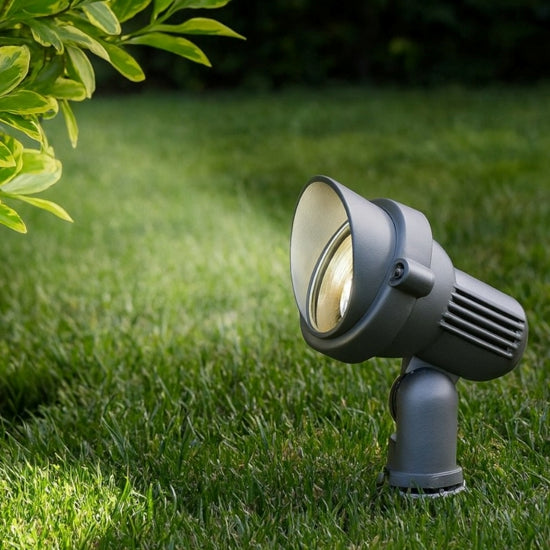 Terra Small faretto da esterno grigio antracite Ideal Lux 10W GU10 IP65