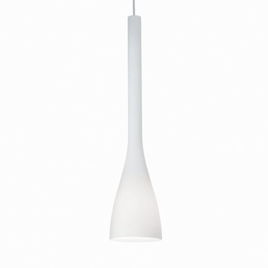 Flut sospensione bianca Ideal Lux 1xE27 max 60W
