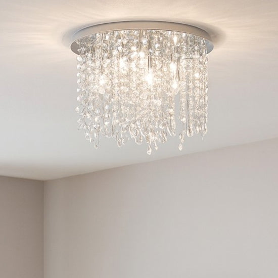 Royal plafoniera cromato cristallo Ideal Lux 3W G9 3000K