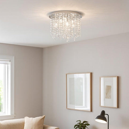 Royal plafoniera cromato cristallo Ideal Lux 3W G9 3000K