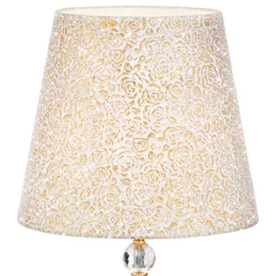 Queen piantana oro trasparente Ideal Lux 60W E27