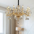 Negresco lampadario oro Ideal Lux 10xE14 max 40W