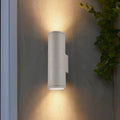 Gun applique da esterno grigio Ideal Lux 60W E27 IP54
