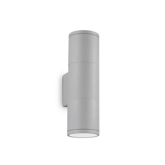Gun applique da esterno grigio Ideal Lux 60W E27 IP54