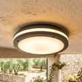 SOHO plafoniera da esterno antracite Top Light GX53 9W IP54 Ø30 cm