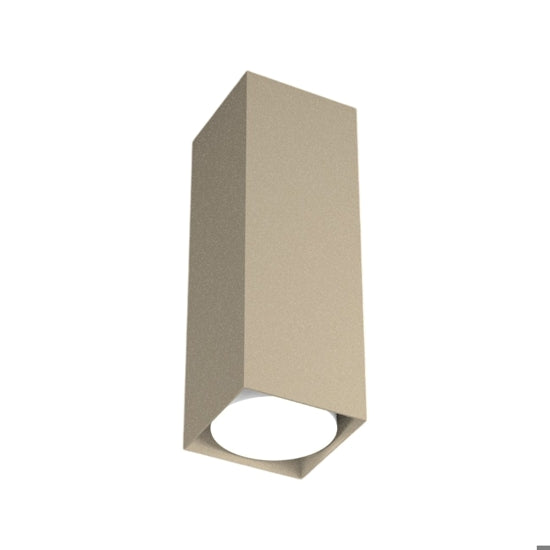Plate faretto da soffitto sabbia Top Light GX53 11W dimmerabile IP20