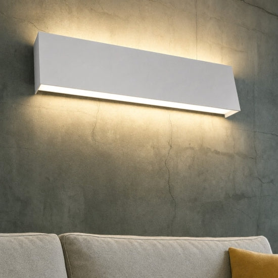 Applique grigio Top Light 2G11 4pin 20W 3800 lm doppio fascio su giù 50 cm