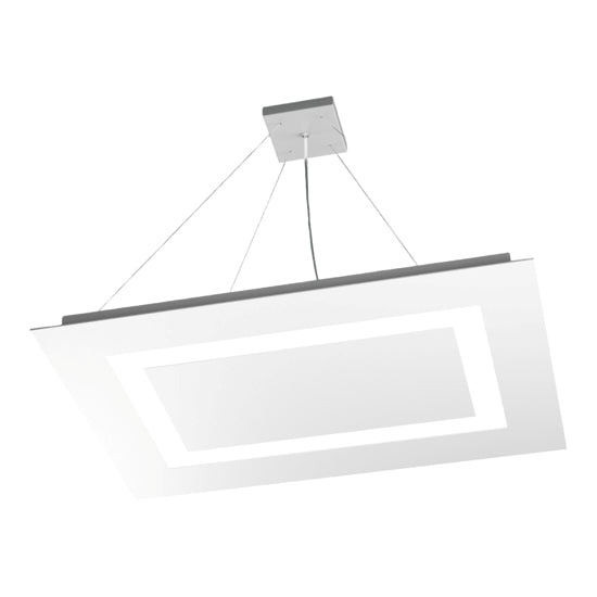 Carpet lampadario salotto bianco Top Light 2G11 4pin 2x30W 2x15,5W