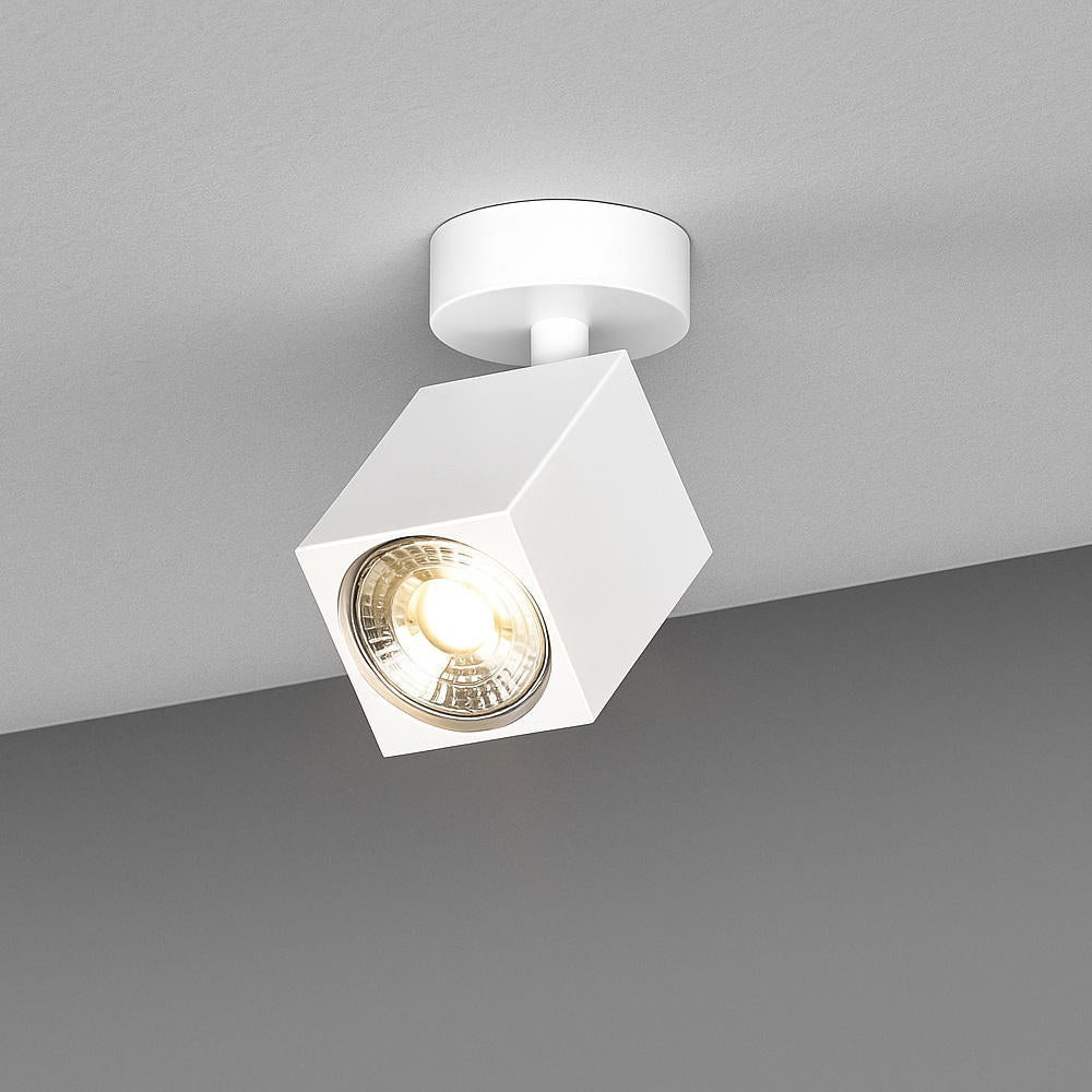 Kibo faretto da soffitto bianco Top Light GU10 5W orientabile IP20