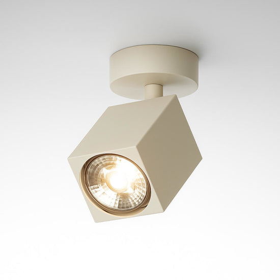 Kibo faretto da soffitto sabbia Top Light GU10 5W orientabile IP20