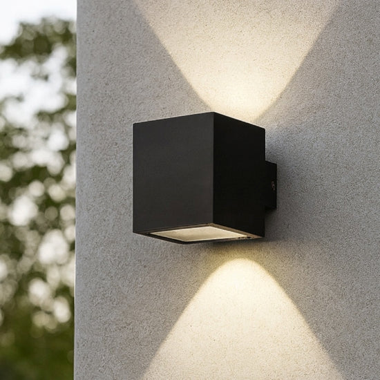 Snif applique da esterno nera Ideal Lux 1xG9 max 7W
