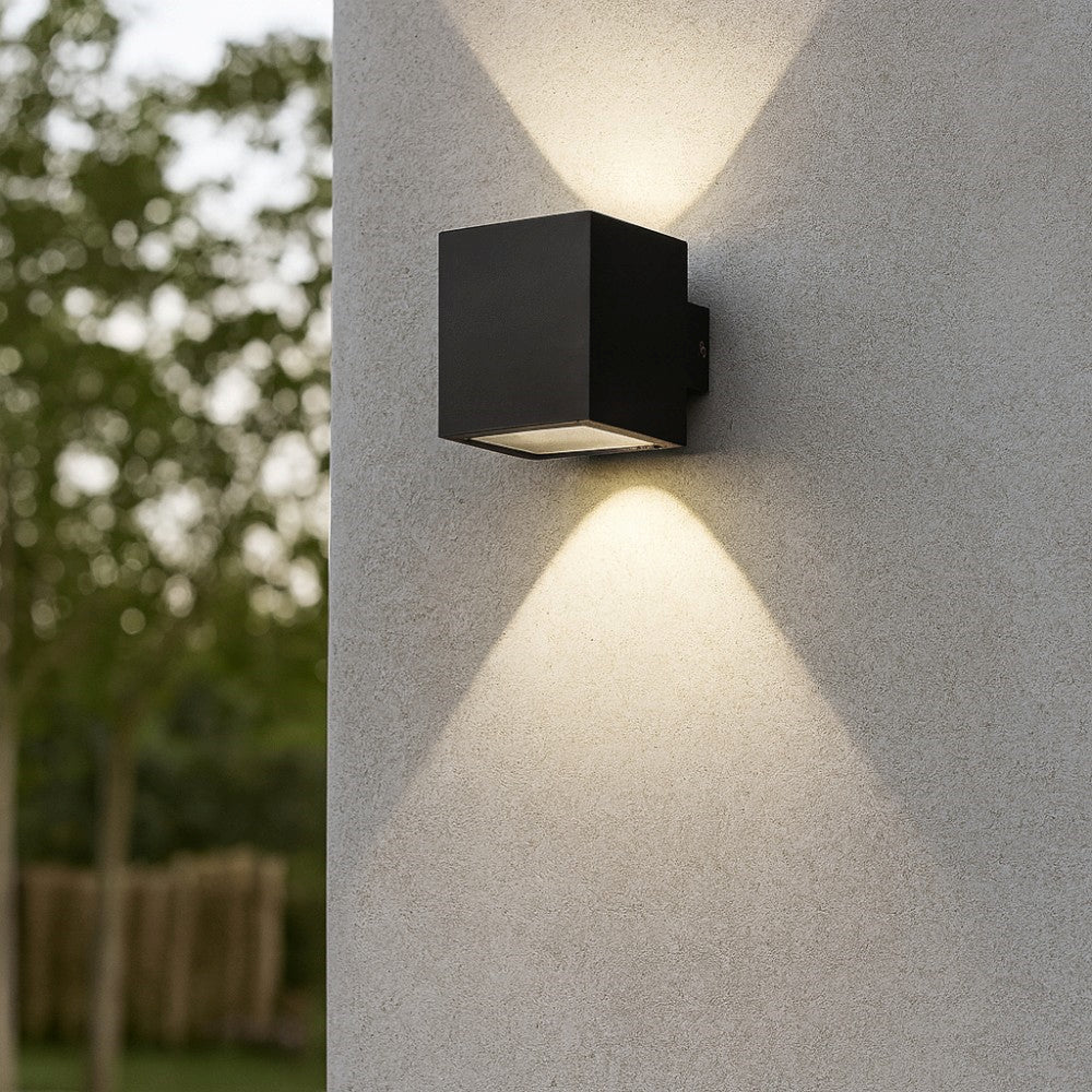 Snif applique da esterno nera Ideal Lux 1xG9 max 7W