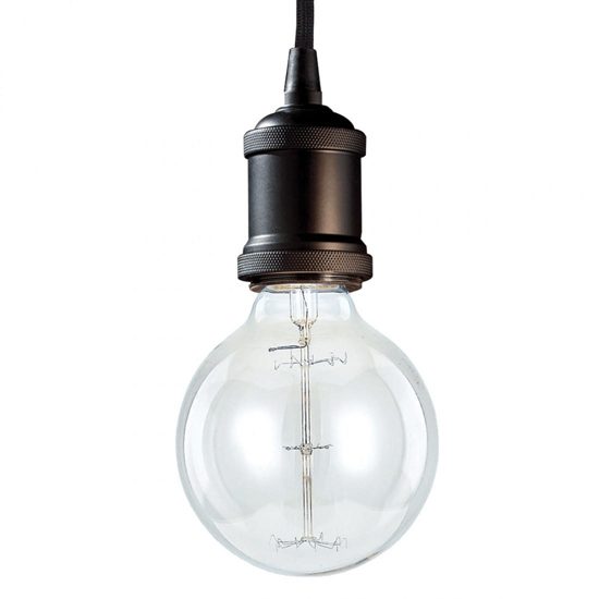 Frida sospensione nera Ideal Lux 1xE27 max 30W