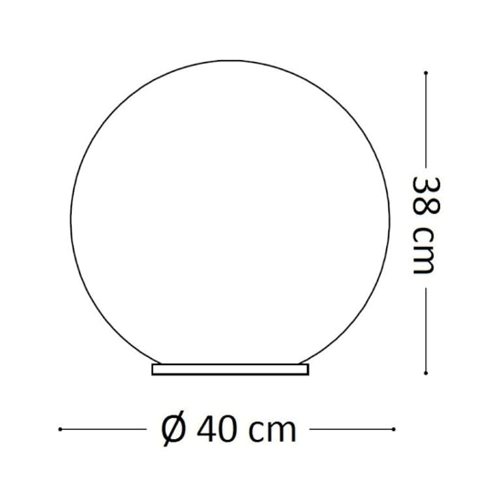 Sole PT1 lampada da esterno bianco opaco Ideal Lux 20W E27 IP44