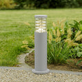 Tronco PT1 H40 paletto da giardino bianco Ideal Lux 42W E27 IP65