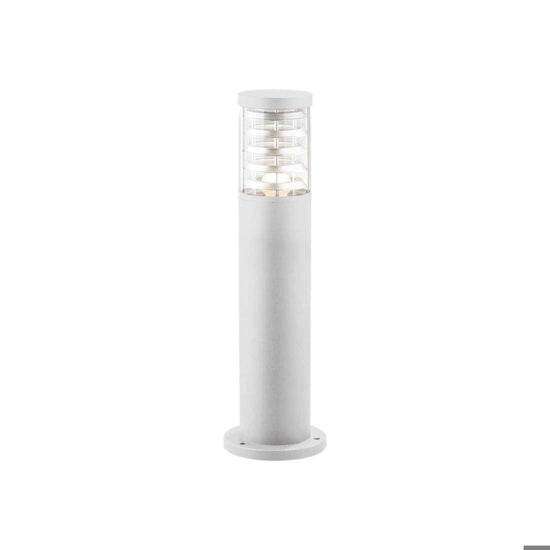 Tronco PT1 H40 paletto da giardino bianco Ideal Lux 42W E27 IP65