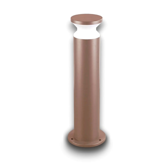 Torre lampione da esterno marrone Ideal Lux 15W E27 IP65