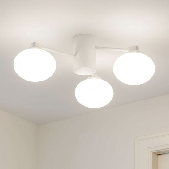 Hermes PL3 plafoniera bianco Ideal Lux 3W G9 3000K