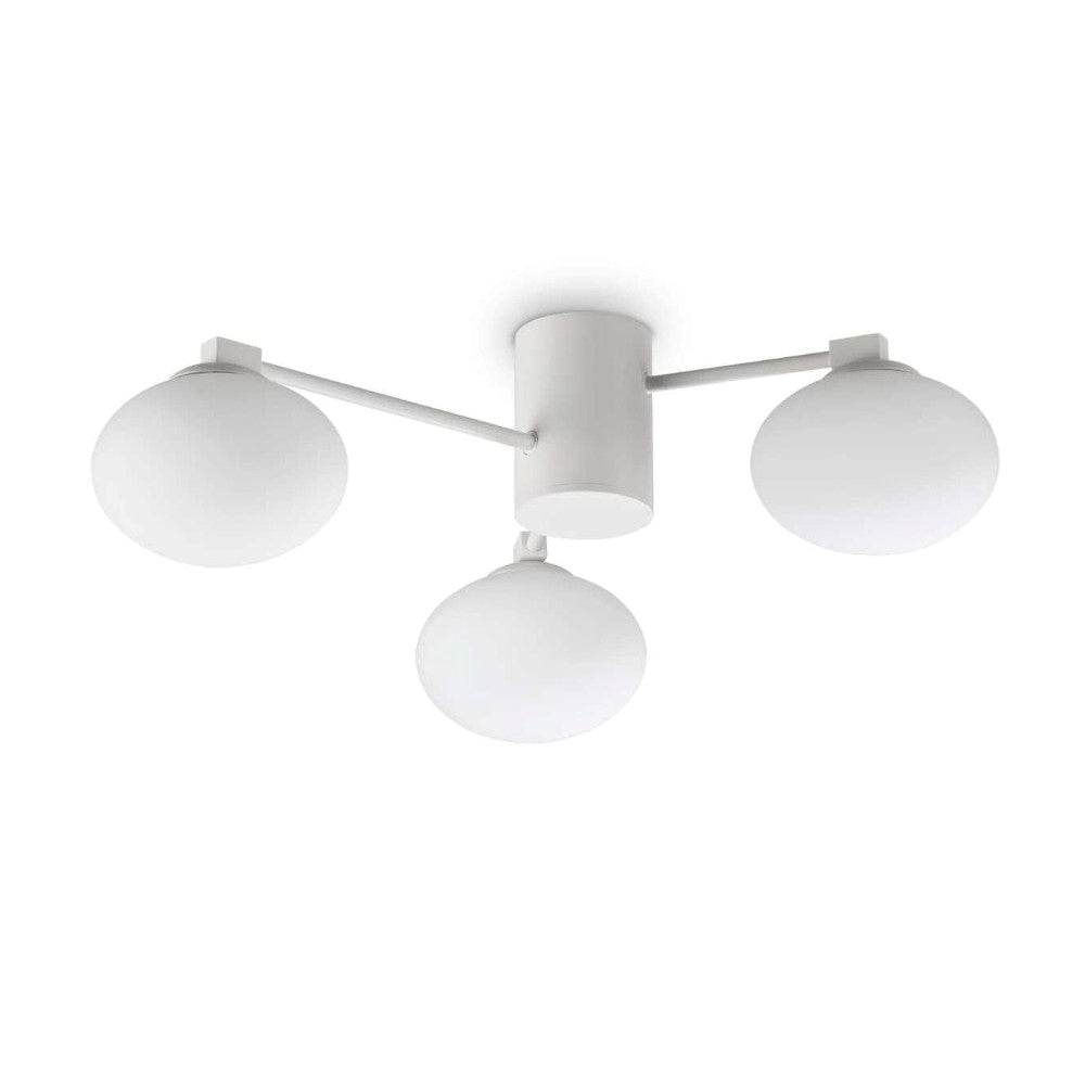 Hermes PL3 plafoniera bianco Ideal Lux 3W G9 3000K