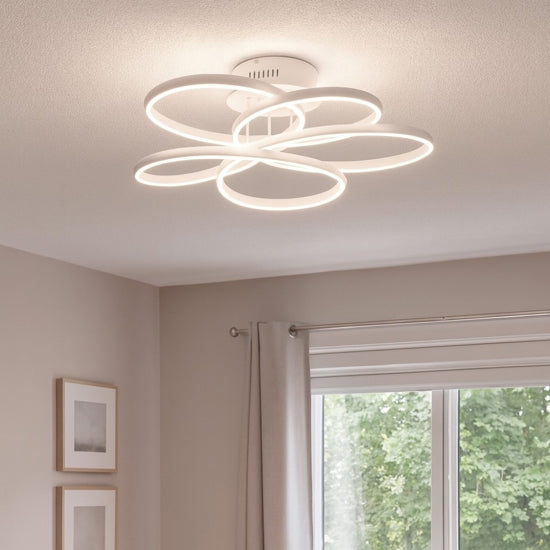 Karol plafoniera bianco Ideal Lux 78W 4000K