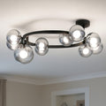 Perlage PL10 plafoniera nero Ideal Lux 15W G9 3000K
