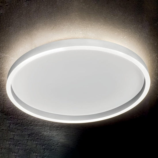 Aela plafoniera bianco satinato Gea Luce 72W 3000K-4000K