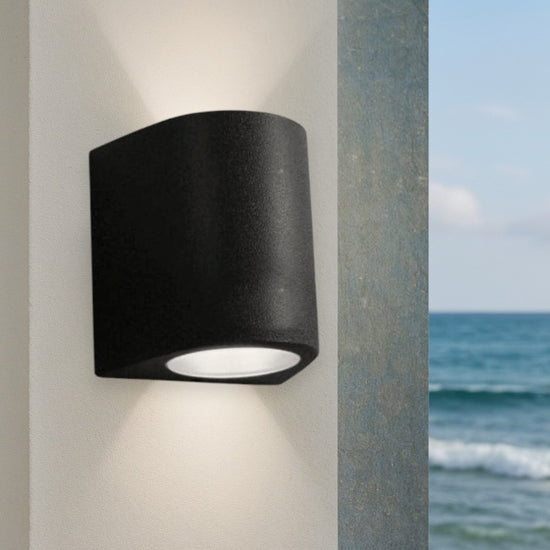 Aosta applique da esterno nero Top Light GX53 10W  IP55