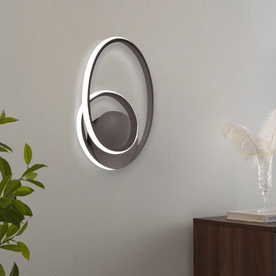 Diva applique titanio Gea Luce 20W 3000K