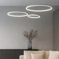 Erika S-30 lampadario bianco satinato Gea Luce 128W 3000K