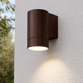 applique da esterno marrone Gea Luce 35W GU10