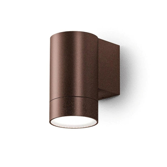applique da esterno marrone Gea Luce 35W GU10