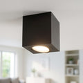 faretto da soffitto nero Gea Luce 10W GU10