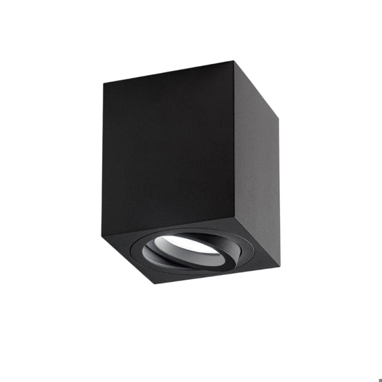 faretto da soffitto nero Gea Luce 10W GU10
