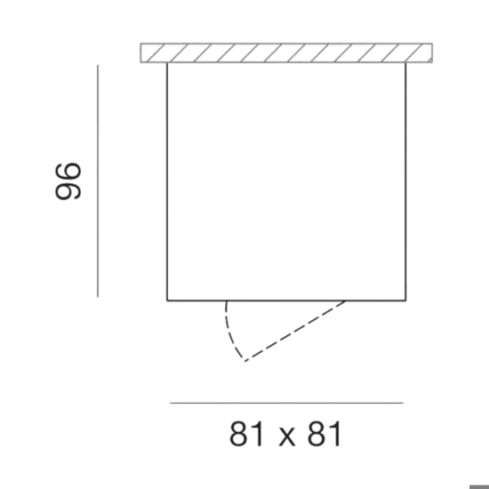 faretto da soffitto nero Gea Luce 10W GU10