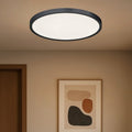 plafoniera nero opaco Gea Luce 24W CCT